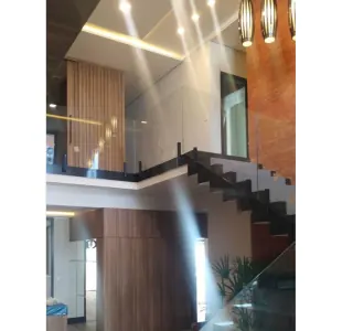 Guarda corpo com acabamento refinado